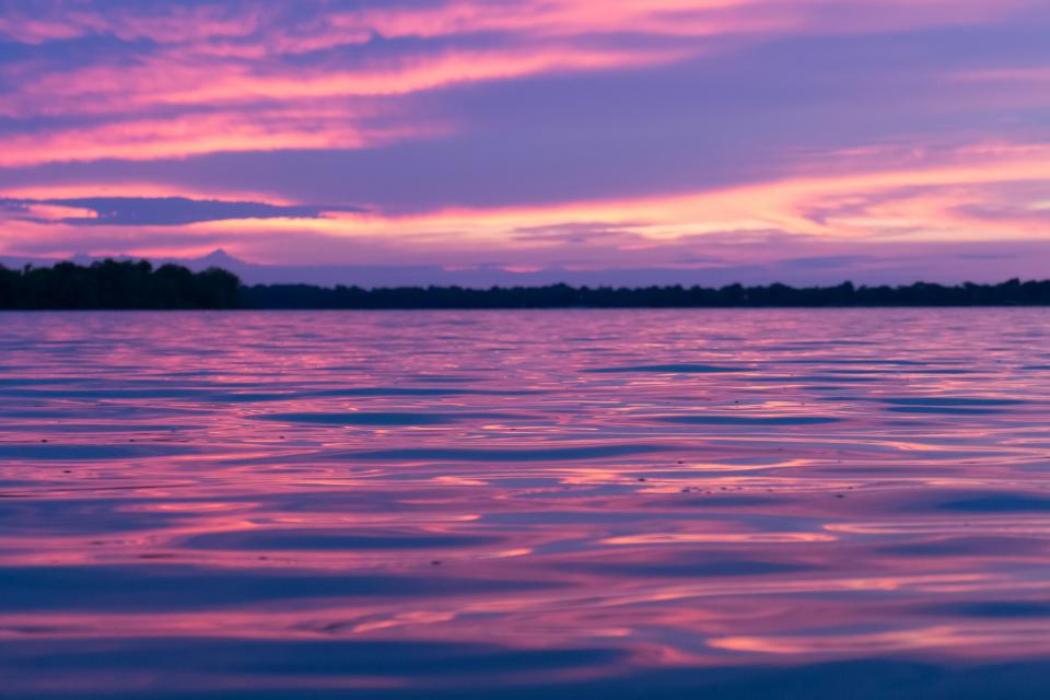 Sunset at Horseshoe Lake | Shutterbug